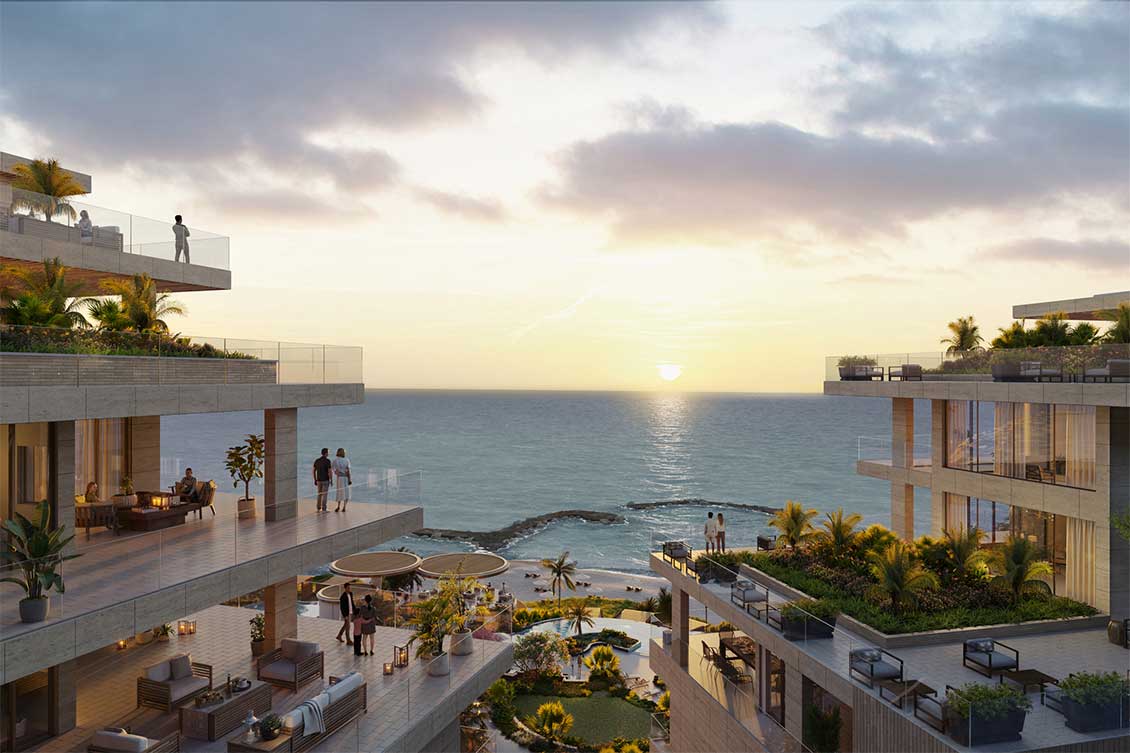 Views from terrace at Mandarin Oriental, Grand Cayman