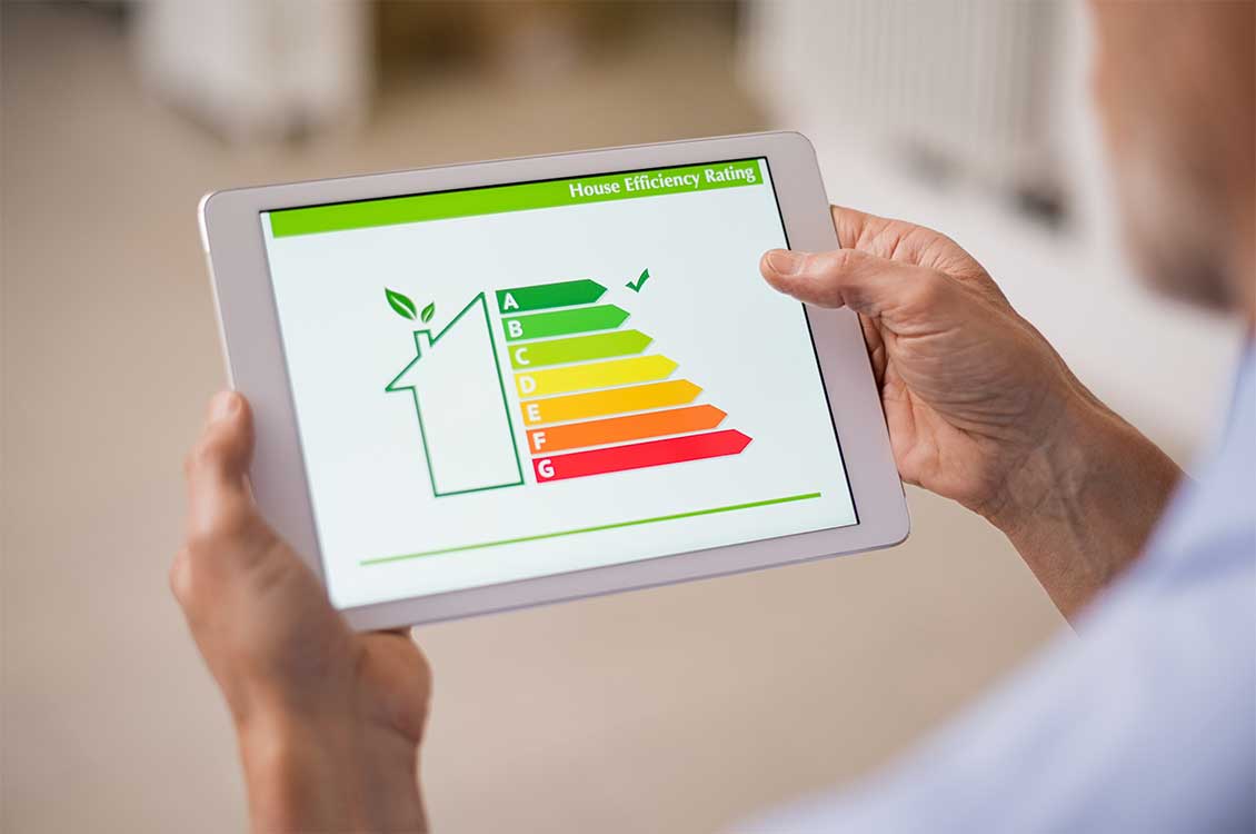 Home energy rating scale