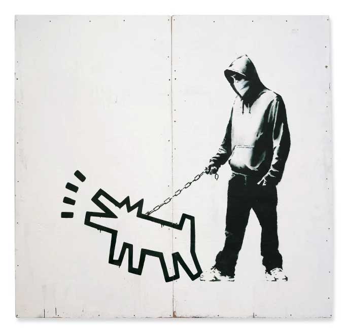 BANKSY, CHOOSE YOUR WEAPOON, 2009 © BANKSY 2023