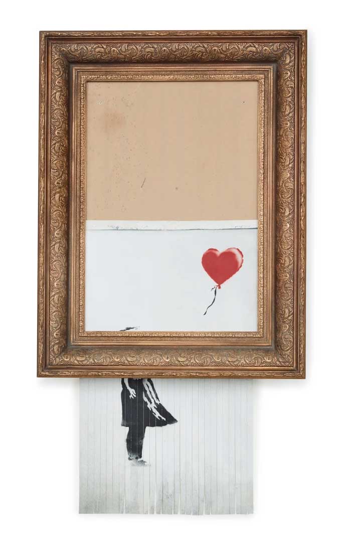 BANKSY, GIRL WITHOUT BALLOON, 2018 © BANKSY 2023