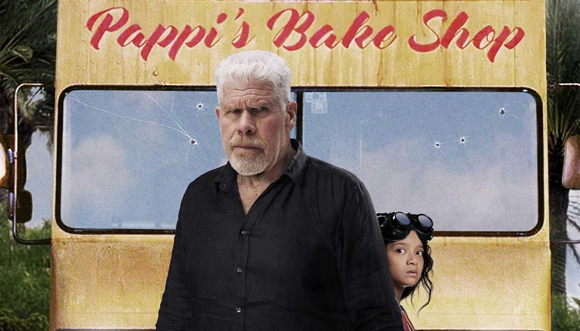 Ron Perlman in the The Baker, filmed in the Cayman Islands
