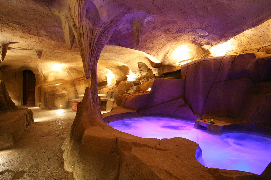Castillo Caribe's grotto
