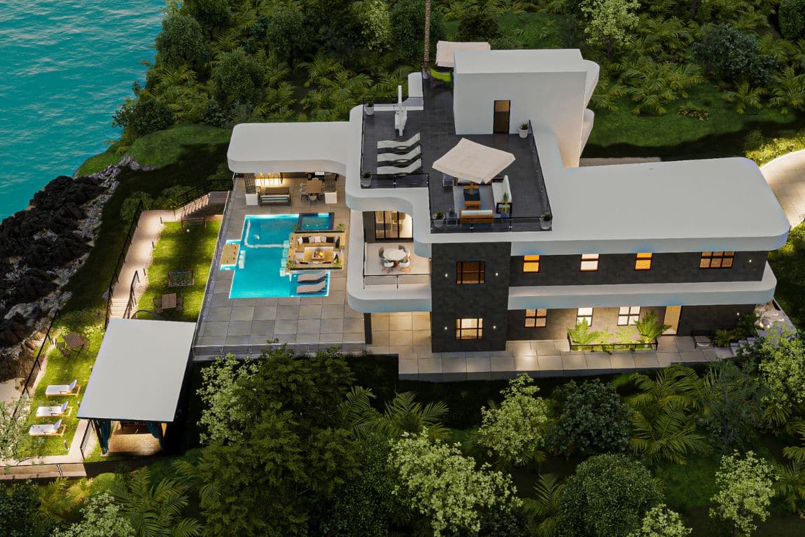 North East Coast Land Rendering