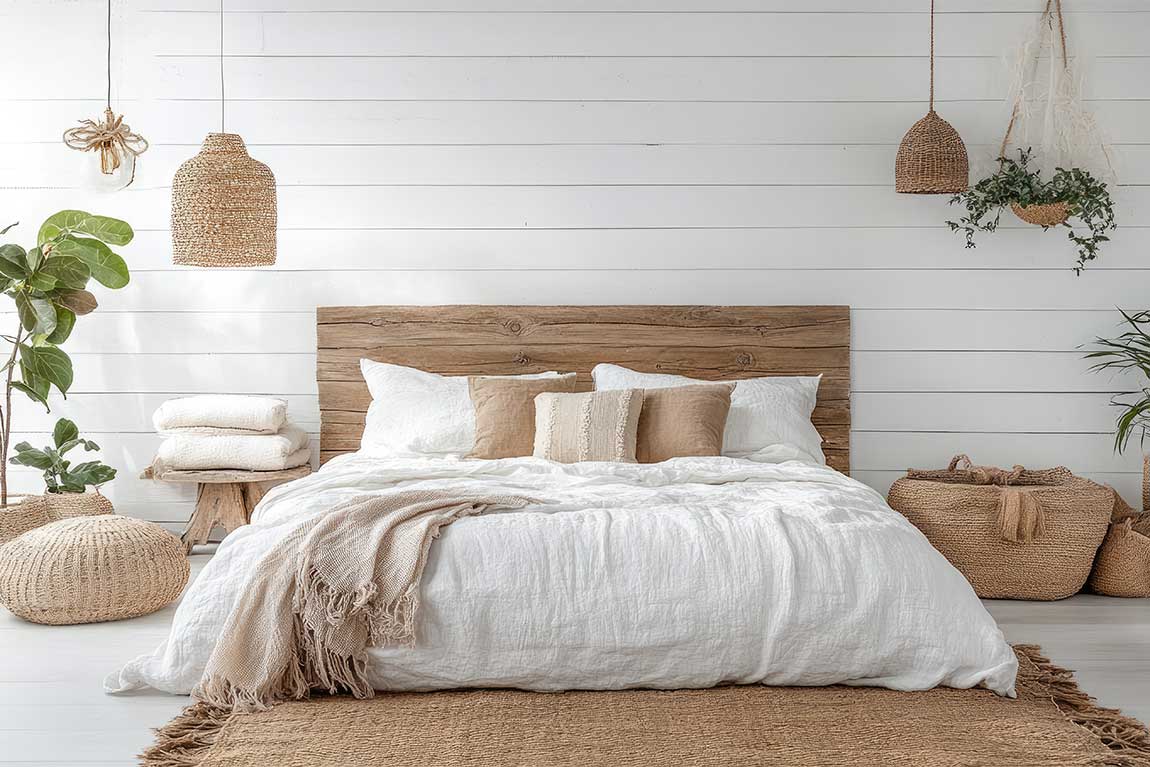 bohemian design evokes feelings of comfort and cosiness.