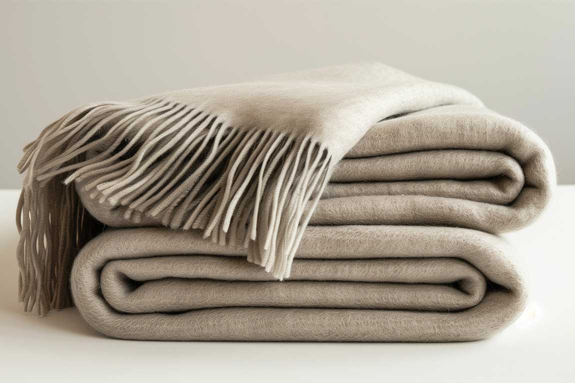 Create a sense of warmth with textiles