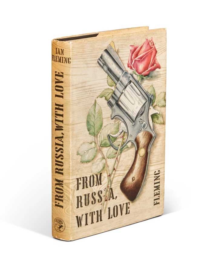 IAN FLEMING, FROM RUSSIA WITH LOVE (FIRST EDITION, INSCRIBED BY THE AUTHOR). ESTIMATE: £15,000-20,000