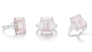 ORANGY PINK DIAMOND EMERALD CUT 12.52 CARATS, VVS2 CLARITY