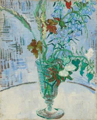 Vincent Van Gogh | Fleurs dans un verre