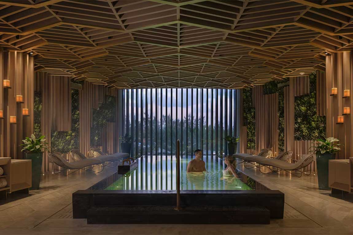 Meraki Wellness, Mineral Pool & Relaxation Lounge. Photo credit: https://www.merakiwellness.com