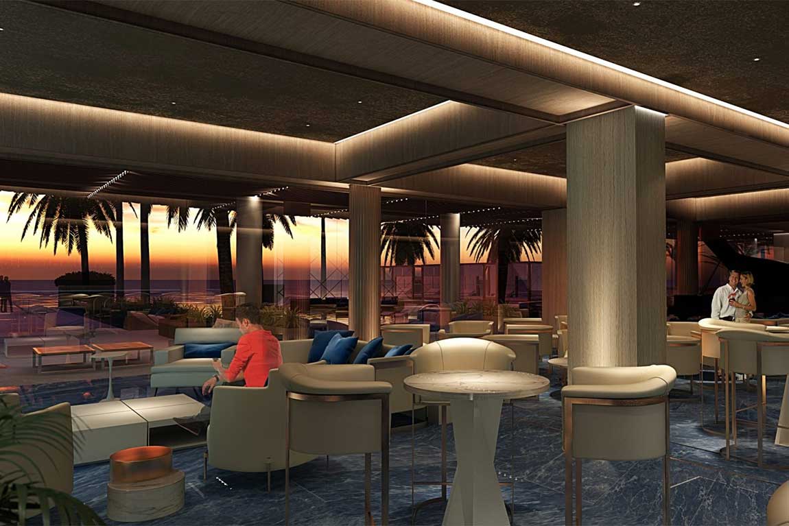 The Watermark, Grand Cayman beachfront owners lounge. Photo credit: www.thewatermarkcayman.com