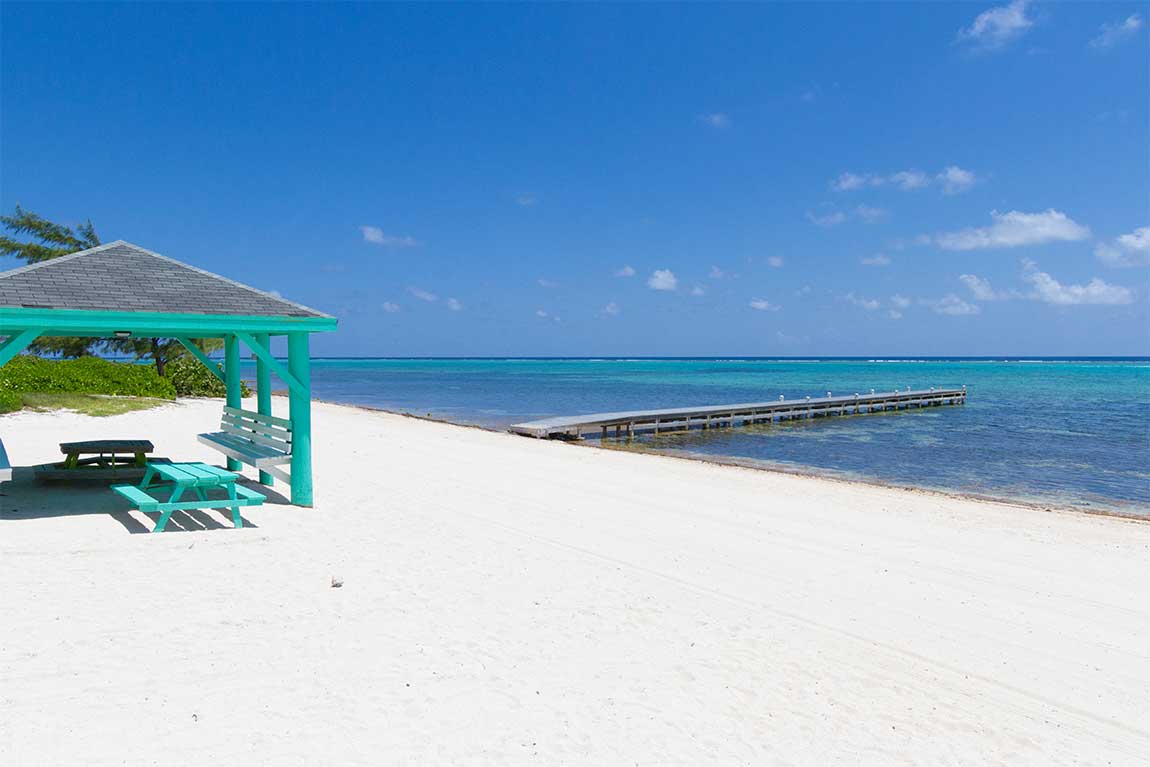 Colliers Public Beach offers a peaceful stretch of sand on Grand Cayman's quieter eastern coastline.